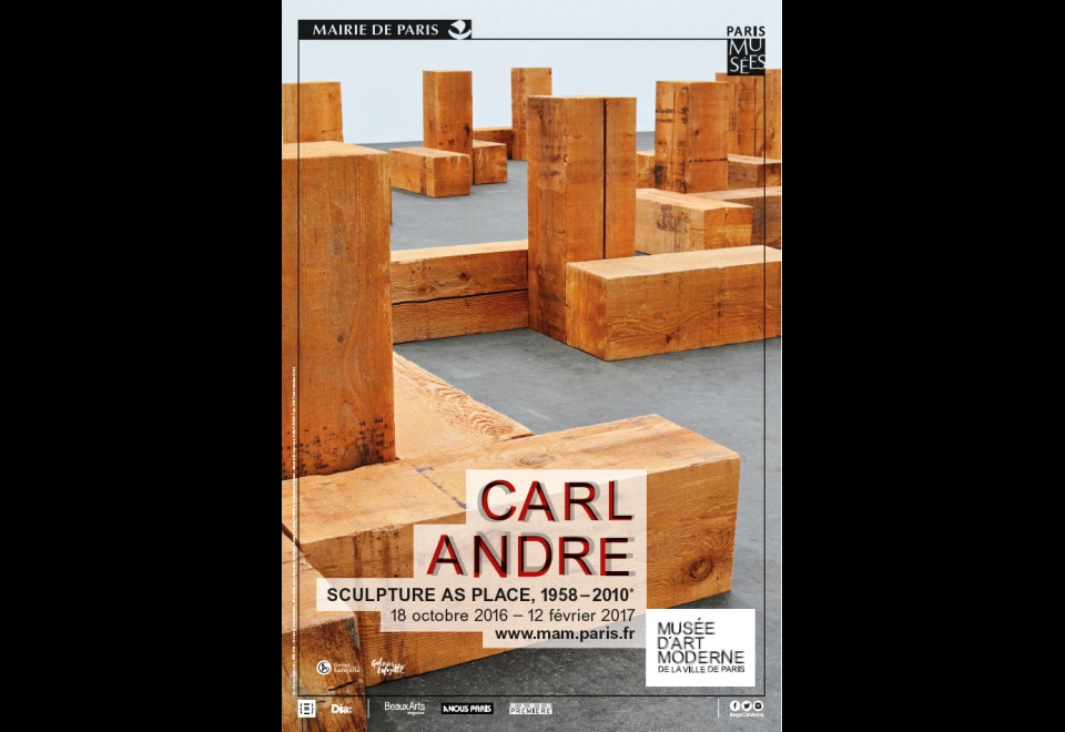 Affiche Carl Andre: Sculpture as place 1958-2010*