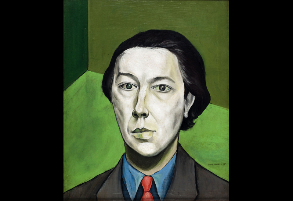 Victor Brauner, Portrait d’André Breton, 1934