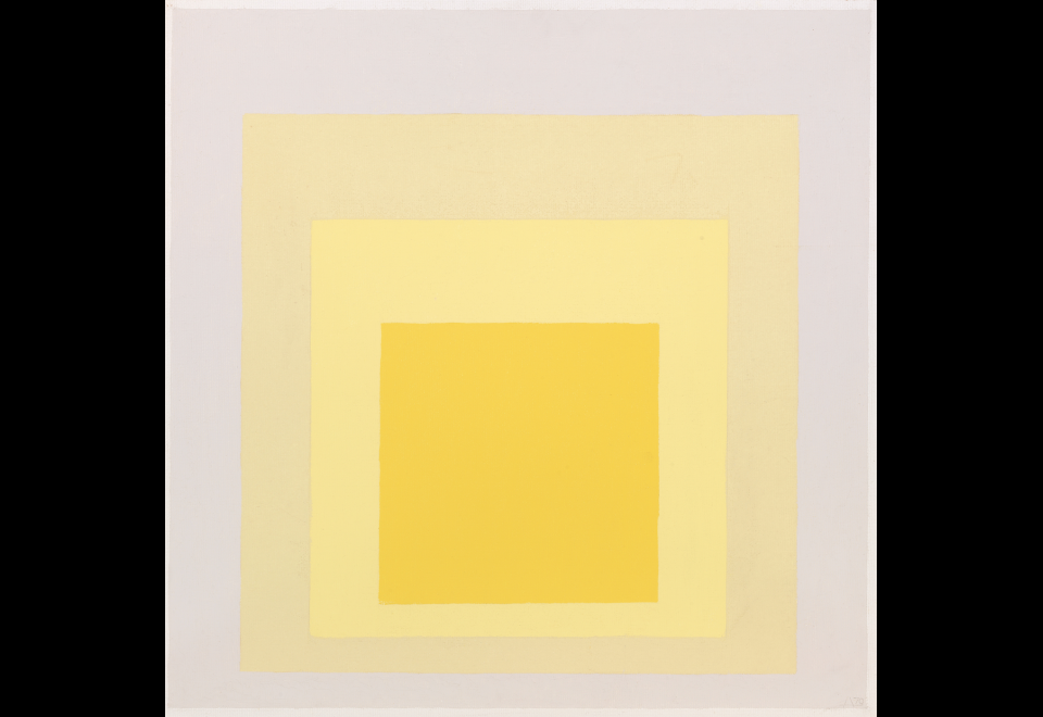 Study for Homage to the Square: Yes-Also, 1970