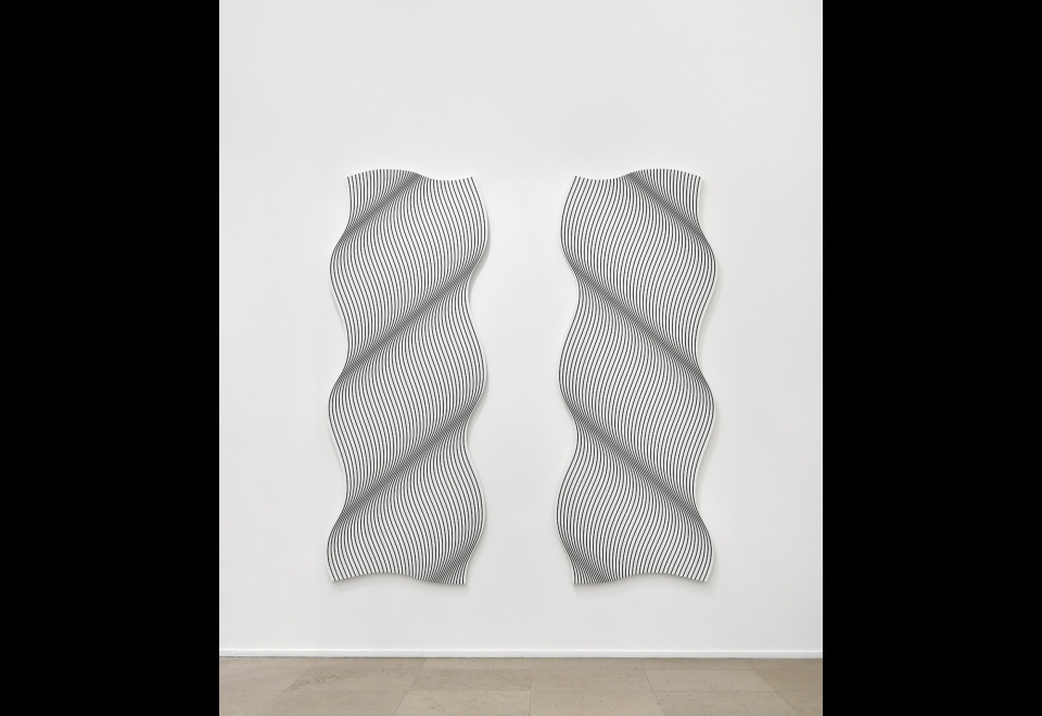 Vertical Wave Suite (2013-2016),  Philippe Decrauzat